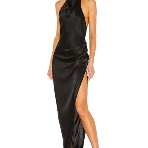 Amanda Uprichard black samba dress